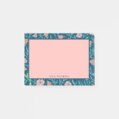 Stijlroze Floral Pattern Post-it® Notes (Voorkant)