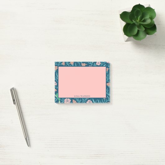 Stijlroze Floral Pattern Post-it® Notes (Kantoor)