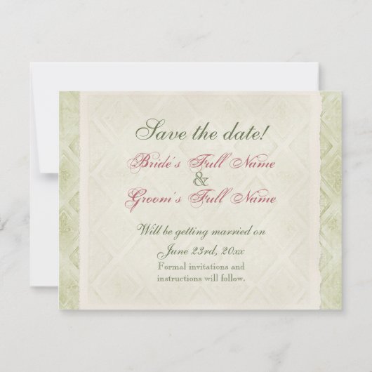 Stijlroze hydrangea - sparen de Kaart van de Datu (Achterkant)