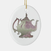  Stijlroze theepot Keramisch Ornament (Rechts)