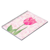  Stijlroze Tulp Journal-Notitieboek Notitieboek (Linkerzijde)
