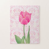  Stijlroze Tulp Puzzle Legpuzzel (Verticaal)