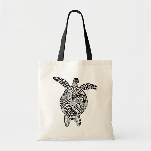 Stijlschildpad Tote Bag (Voorkant)