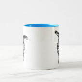 Stijlschildpad Tweekleurige Koffiemok (Center)