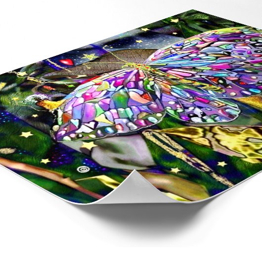 Stijlster, afdrukken poster (Hoek)