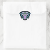 Stijlstijl 2 ronde sticker (Tas)