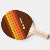  stijlstreep met naam tafeltennisbatje (Zijkant)