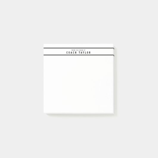 Stijlstrepen van variëteit van het bureau van de c post-it® notes (Voorkant)