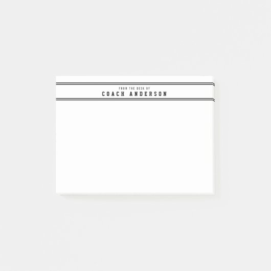 Stijlstrepen van variëteit van het bureau van de c post-it® notes (Voorkant)