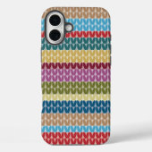 Stijlstrips van brei Case-Mate iPhone case (Achterkant)