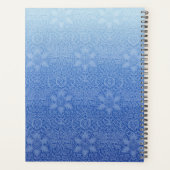 stijlstructuur Blauw ombre met naam Planner (Achterkant)