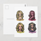 Stijlteam Stormy - Stormy Daniels Creative Briefkaart (Voorkant / Achterkant)