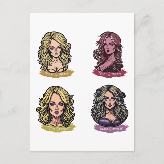 Stijlteam Stormy - Stormy Daniels Creative Briefkaart (Voorkant)
