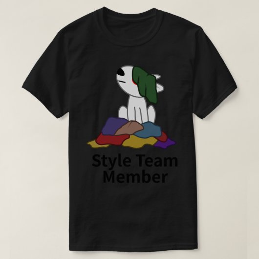 Stijlteamlid T-shirt (Design voorkant)