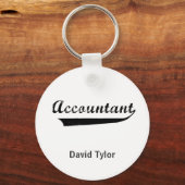 Stijltekst voor accountantskantoren sleutelhanger (Voorkant)
