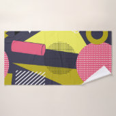 Stijltextuur, patroonontwerp, abstract, badhanddoek (Badhanddoek)