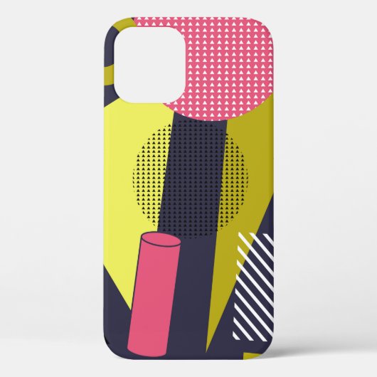 Stijltextuur, patroonontwerp, abstract, Case-Mate iPhone case (Achterkant)