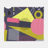 Stijltextuur, patroonontwerp, abstract, fleece deken (Voorkant (Horizontaal))