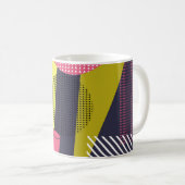 Stijltextuur, patroonontwerp, abstract, koffiemok (Voorkant rechts)