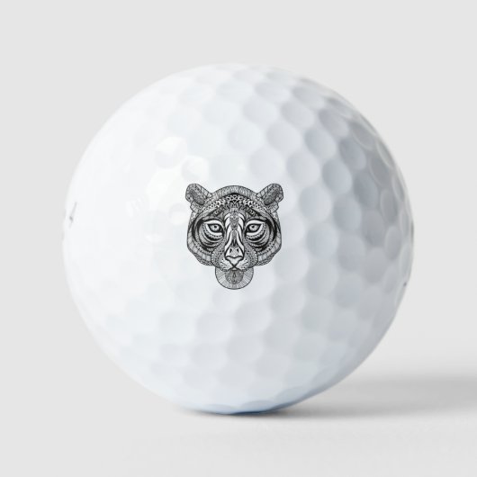 Stijltijger Golfballen (Voorkant)