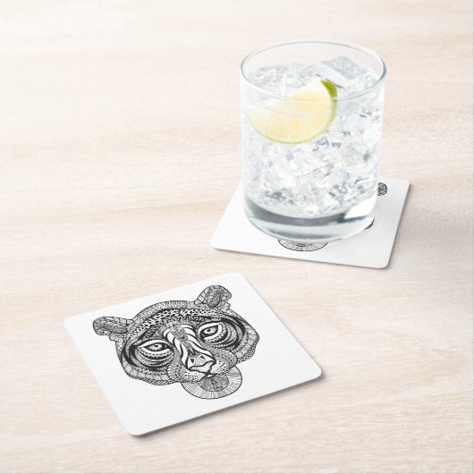 Stijltijger Kartonnen Onderzetters (Insitu)