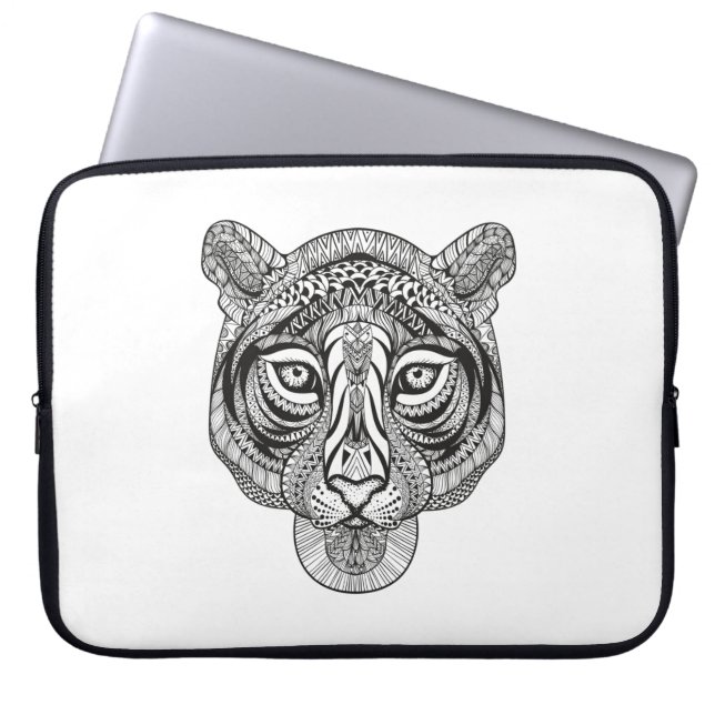 Stijltijger Laptop Sleeve (Voorkant)