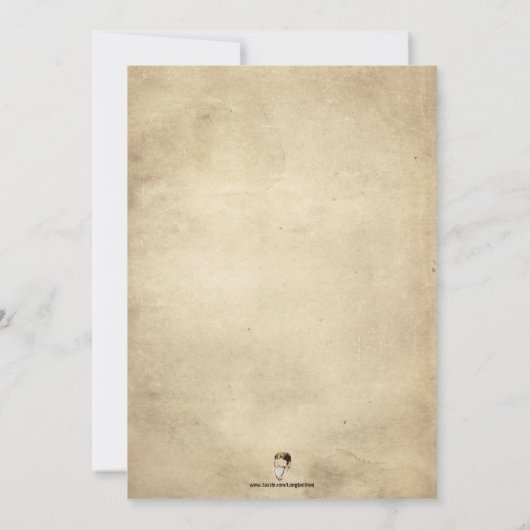   stijluitnodiging kaart (Achterkant)