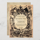   stijluitnodiging kaart (Voorkant / Achterkant)