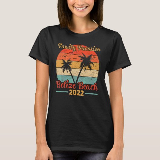  stijlvakantie 2022 Florida Belize T-shirt (Voorkant)