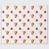 Stijlvakantiekaders, sieraden vernieuwen cadeaupapier (Vlak)