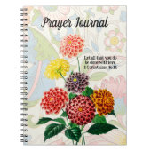  Stijlventilator Bouquet Prayer Journal Notitieboek (Voorkant)