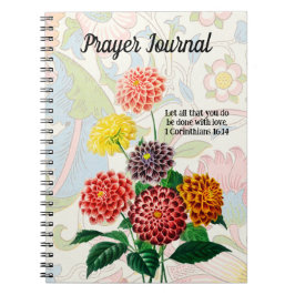  Stijlventilator Bouquet Prayer Journal Notitieboek