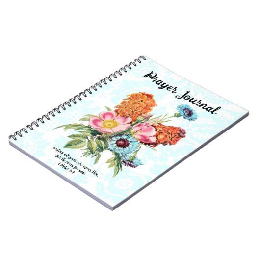  stijlventilator bunch Prayer Journal Notitieboek (Linkerzijde)