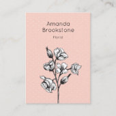  Stijlventilator Visitekaartje - Roze (Voorkant)