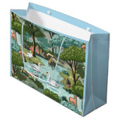 Stijlverf van het meer van Swan door Aantal Groot Cadeauzakje (Voorkant Gekanteld)