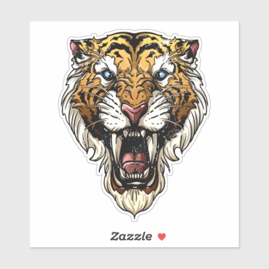 Stijlvervormde stijl voor het zwerven sticker (Vel)