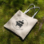 Stijlvintage | Pig Roast Event | Tote Bag<br><div class="desc">Customizable pig roast tote bags for your next party or event featuring a vintage style pig pig drawing surrounded by single details.</div>