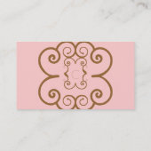 stijlvisitekaartje visitekaartje (Achterkant)