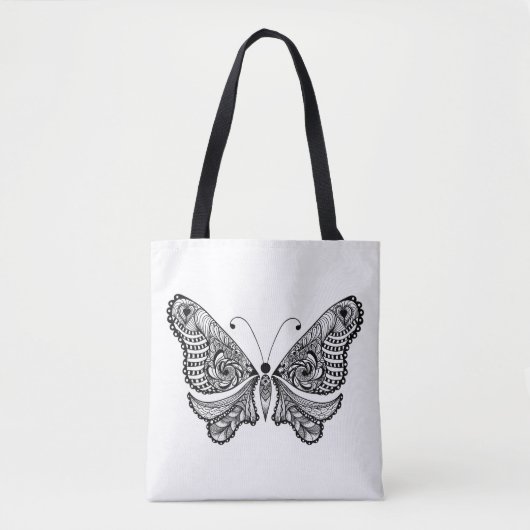 Stijlvlinder 2 tote bag (Voorkant)