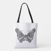 Stijlvlinder 2 tote bag (Achterkant)