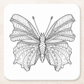 Stijlvlinder 3 kartonnen onderzetters (Voorkant)