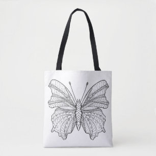 Stijlvlinder 6 tote bag