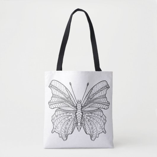 Stijlvlinder 6 tote bag (Voorkant)
