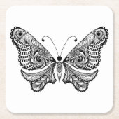 Stijlvlinder Kartonnen Onderzetters (Voorkant)
