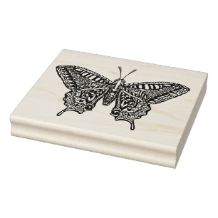 Stijlvlinder Rubberstempel