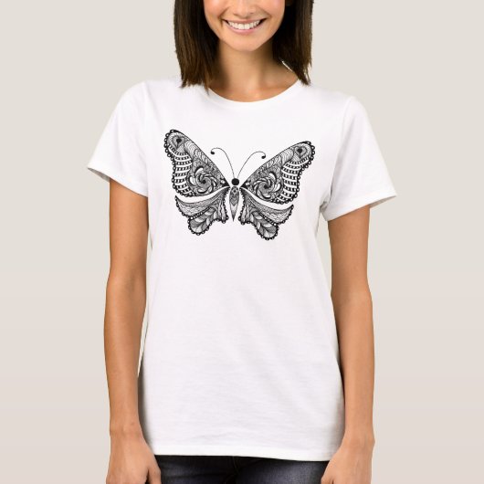 Stijlvlinder T-shirt (Voorkant)