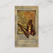 Stijlvlinderbeeldschermkaart Visitekaartje (Voorkant)