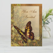 stijlvlinderillustraties kaart (Staand voorkant)