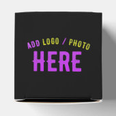 STIJLVOERIG MODERN AANPASBAAR ZWART GECERTIFICEERD BEDANKDOOSJES (Bovenkant)