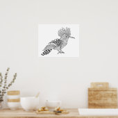 Stijlvogel 2 poster (Keuken)